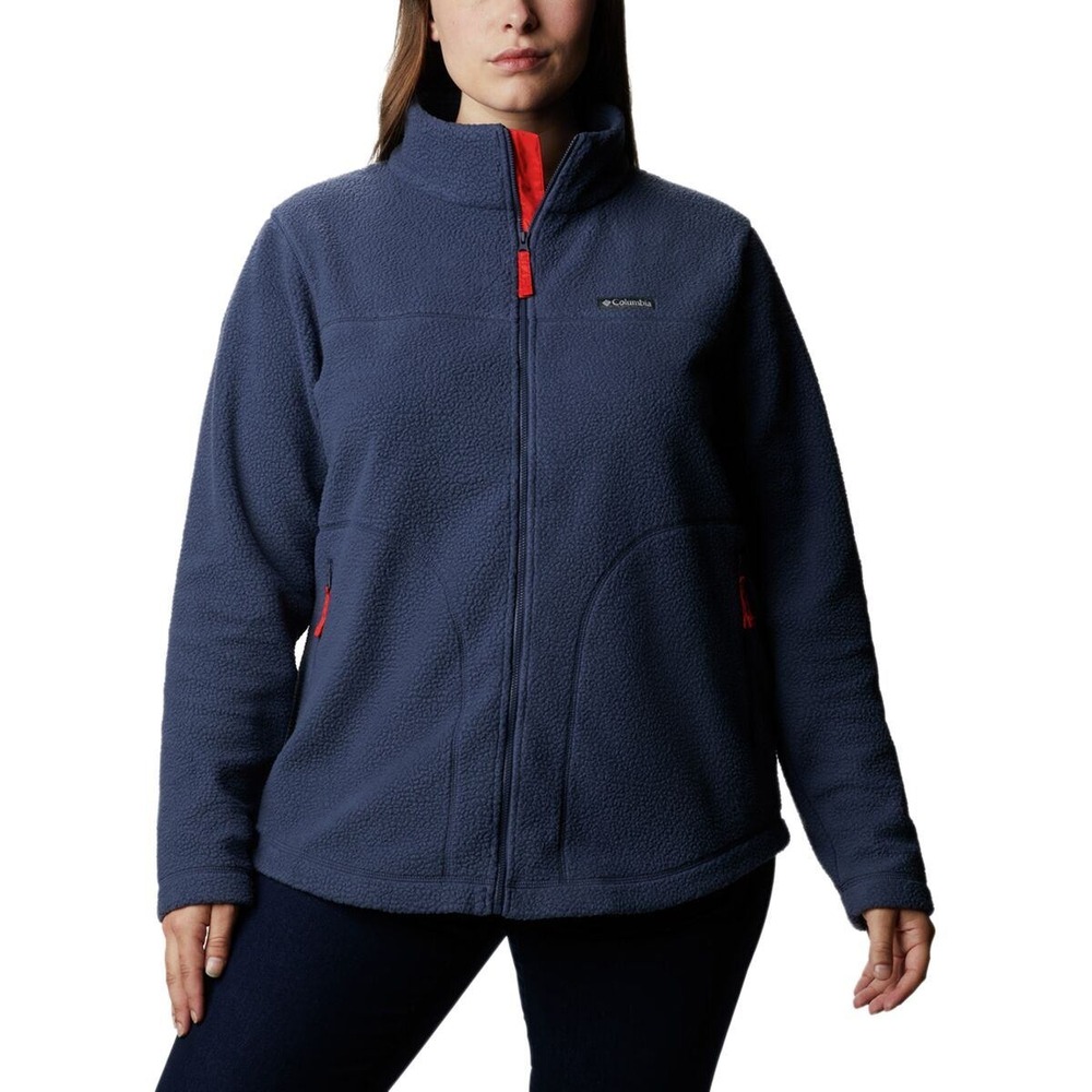 Columbia Sportswear Women's Northern Reach‎ Sherpa Full Zip Jacket Plus Size XXL